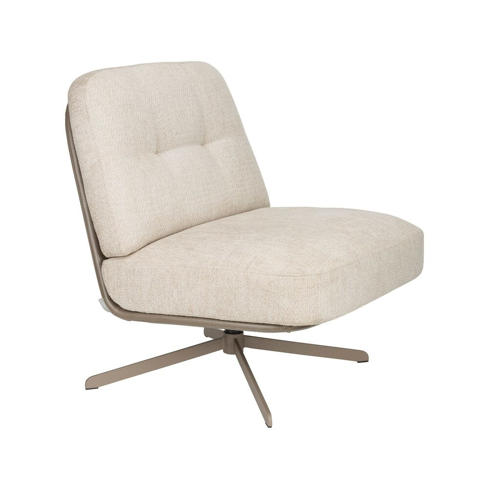 Technische titel in het Nederlands: **Moderne draaien fauteuil met stofbekleding**